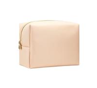 Petite trousse de maquillage en cuir synthétique pour femme, épouse, petite amie, fille, demoiselle d'honneur, rose, Minimalisme