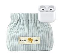 Petite Trousse De Maquillage En Velours Côtelé - Organiseur De Maquillage Souple, Sac De Rangement Portable, Accessoire De Mode Durable, Ouverture Élastique Sur Le Dessus, Étui De Voyage Léger | Prati
