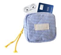 Petite Trousse De Maquillage - Pochette De Carrée À Carreaux De 4