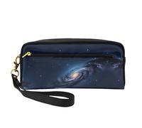 Petite trousse de maquillage portable avec motif galaxie de la Voie lactée pour femme, Noir , Taille unique, Trousse de maquillage