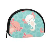 Petite Trousse de Rangement pour Serviettes hygiéniques, Motif Axolotl, Motif bébé Kawaii, Porte-Monnaie pour Femme