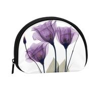 Petite Trousse de Rangement pour Serviettes hygiéniques, Motif Fleurs d'espoir Violet Lavande, Porte-Monnaie pour Femme