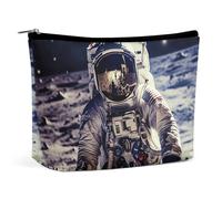 Petite Trousse de Toilette élégante et spacieuse, inspirée des Voyages sur la Lune, avec Fermeture éclair, idéale comme Cadeau pour Une Amie.