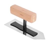Petite Truelle Plate en Acier Inoxydable pour Enduit, Mini Outil | Bois, Compacte et Facile à Utiliser, pour Peinture Artistique, Diatomée, Détails Précis et Espaces Étroits
