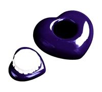 Petite urne funéraire CHUNLINLAODA Urne pour Animaux de Compagnie, Urne en Forme de Coeur, Urne Souvenir, Urne en céramique, Belle Urne funéraire Souvenir pour Animal de Compagnie ou Humain (Bleu)