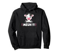 Petite Vaches Mignonne Humour Animale meuh Vache Sweat à Capuche