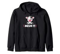 Petite Vaches Mignonne Humour Animale meuh Vache Sweat à Capuche
