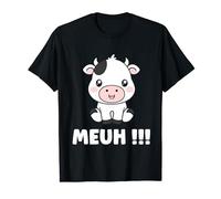 Petite vaches mignonne humour Animale meuh vache T-Shirt