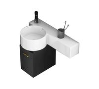 Petite vanité de salle de bain avec lavabo - Vanité flottante - Lavamanos de Baño Modernos avec robinet pour petit espace