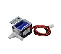 Petite vanne électromagnétique pour eau Électrovanne électrique micro-mini 2 positions 5 V, 6, 12, 24, normalement fermée, faible débit d'eau(DC 12V)