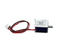 Petite vanne électromagnétique pour eau Mini électrovanne électrique 3 V 4,5 V 6 V 12 V 24 V N/C Micro normalement fermée(DC 24.0V)