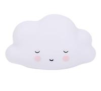 Petite veilleuse nuage blanc endormi (16 cm)