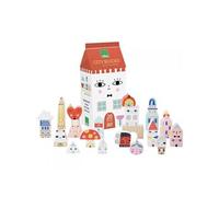 - Petite ville en bois par Suzy Ultman multicolore