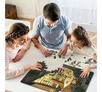 Petite Ville fille1000 Pieces Jigsaw Puzzles for Adults Family Game Challenging for Home Decoration Great Cadeau Idea38x26cm/1000pcs