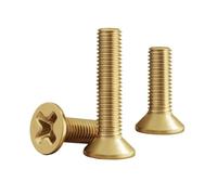 Petite vis cruciforme en laiton, tête fraisée, tête plate, accessoires complets M2 M2,5 M3 M4 M5(M2.5x8(280pcs))