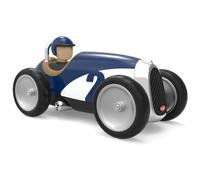 Petite Voiture De Course Rétro Bleue - Jouet Robuste Et Élégant En Métal, Bleu TU