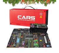 Petite Voiture De Jouet - Collectionnable En Métal Die-Cast Avec Boîte,Voiture Jouet Petite à Retour Arrière pour Garçons - Pour Les Élèves Les Les Tout-Petits Les Filles Le Salon La Salle De Classe