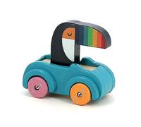 Petite voiture Klaxon en bois Toucan Andy Westface Vilac®