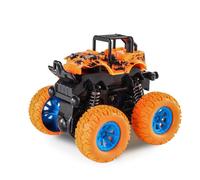 Petite Voiture Tout-Terrain, À Remonter, En Plastique Pour Enfant Et Garçon, Mini Véhicule Inertiel, Rétro-Friction, Parfait Pour Faire Des Cascades, Jouet,