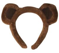Petitebelle Serre-tête ours (marron/noir, taille unique)