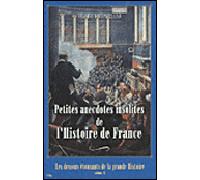 Petites anecdotes insolites de l'Histoire de France - PIGAILLEM-H - City - broché - Etude