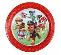 Petites assiettes Pat Patrouille (x8) rouges G
