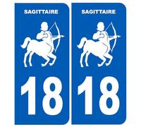 Petites Balises circuits de randonnées jaunes et rouges - 30 pièces - Sticker