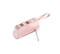 Petites banques électriques de 5000 mAh avec support intégré et câble USB 10 W Banques d'alimentation pour les déplacements
