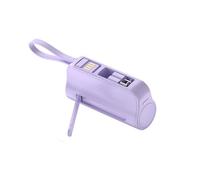 Petites banques électriques de 5000 mAh avec support intégré et câble USB 10 W Banques d'alimentation pour les déplacements