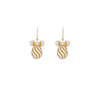 Petites boucles d'oreilles d'oreilles joyeuses pâques en alliage, mignon, œuf de pâques, créativité, dessin animé, goutte d'huile pour (G, One Size)