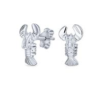 Petites Boucles D'Oreilles Pour Femmes En Argent Sterling 925 Be My Lobster Stud Earrings For Women Girlfriend.