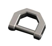 Petites boucles en fer à cheval à longue durée - Accessoire multifonction avec tournevis - Mousqueton à longue utilisation pour un transport quotidien