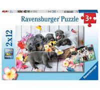 2 Puzzles pour enfant - (12 x 2) piéces
