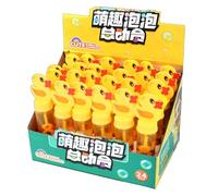Petites bulles pour les faveurs de fête, petites baguettes à bulles, jouet à bulles à 24 côtés pour l'extérieur, les fêtes en plein air, les activités amusantes dans la cour, la pelouse, la piscine