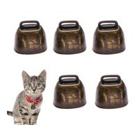 Petites cloches de vache - Cloches de chèvre pour pâturage, petite cloche en métal, collier de chèvre, décoration de vache, animal de ferme, cheval, mouton, chat, animaux de compagnie, accessoires