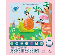Petites comptines des petites bêtes - Lucile Ahrweiller - Milan Eds - cartonné - Comptine, chant