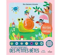 Petites comptines des petites bêtes - Lucile Ahrweiller - Milan Eds - cartonné - Comptine, chant
