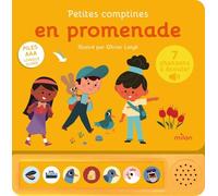 Petites comptines en promenade – Olivier Latyk (illustration) – MILAN