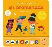 Petites comptines en promenade Olivier Latyk (Illustration)