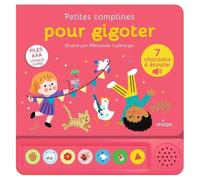 Mélisande Luthringer – Petites comptines pour gigoter – Cartonné – MILAN