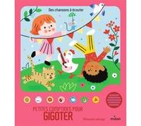 Mélisande Luthringer – Petites comptines pour gigoter – cartonné – Milan