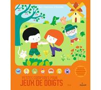 Petites comptines pour jeux de doigts - Ninie - Milan Eds - cartonné - Album éveil dès la naissance