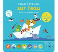Petites comptines sur l'eau - Géraldine Cosneau - Milan Eds - cartonné - Comptine, chant