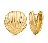 Petites Coquilles En Forme De Goujons D'oreille Boucle ' Mode Piercing Vintage Simple Bijoux Cerceau Boucles ' Unique