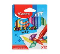 Petites Couleurs De 12 Couleurs De Cire, Maped Color'peps Wax