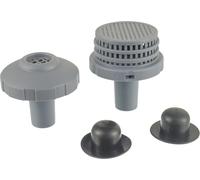 Petites Crépines pour Piscines,Kit de Raccordement pour Piscine Ø 32 mm-Filtre de Sortie de Piscine-Buse d'entrée de Rechange pour Piscine Hors Sol
