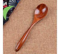 Petites cuillères à café en bois pour manger, lavables en machine pour miel, confiture, café et soupe (Coffee, taille unique)