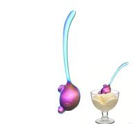 Petites cuillères à dessert | Acier inoxydable Panda - Ustensiles de service cuillères à café pour les dîners d'hôtel, les restaurants et les fêtes | Ce sont des mariages parfaits et des