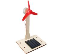 Petites éoliennes - Jouet de construction pour la maison à faire, décoration de maison, bureau de jardin, ventilateur éducatif | modèle d'éolienne de bureau solaire, Mo
