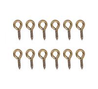 Petites épingles à œil à vis, 200 pièces mini épingles à œil à vis pour la fabrication de bijoux, travaux manuels, crochets, œillets, crochets pour la fabrication (Antique Bronze)